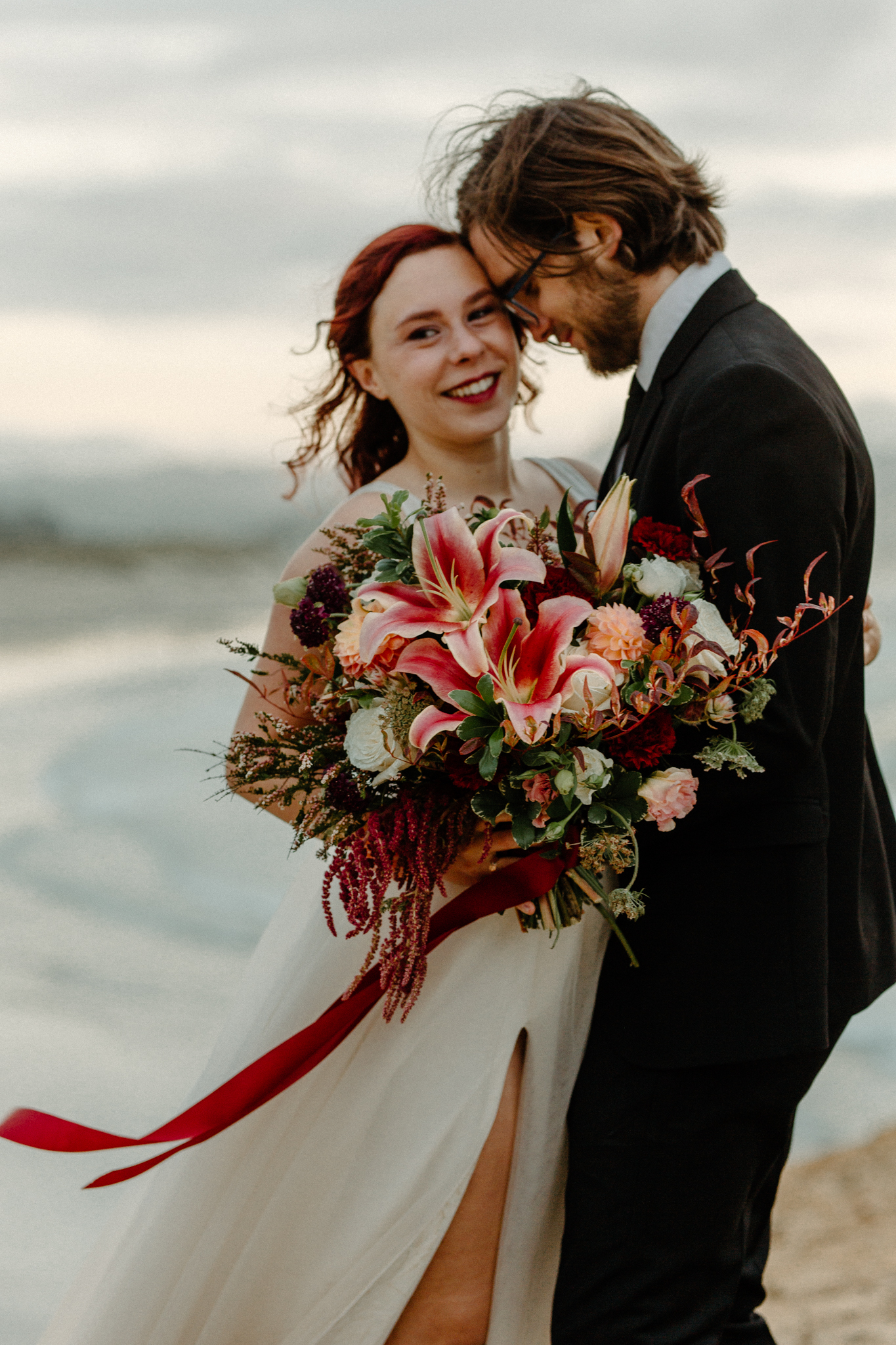 Oregon Beach Wedding Flowers