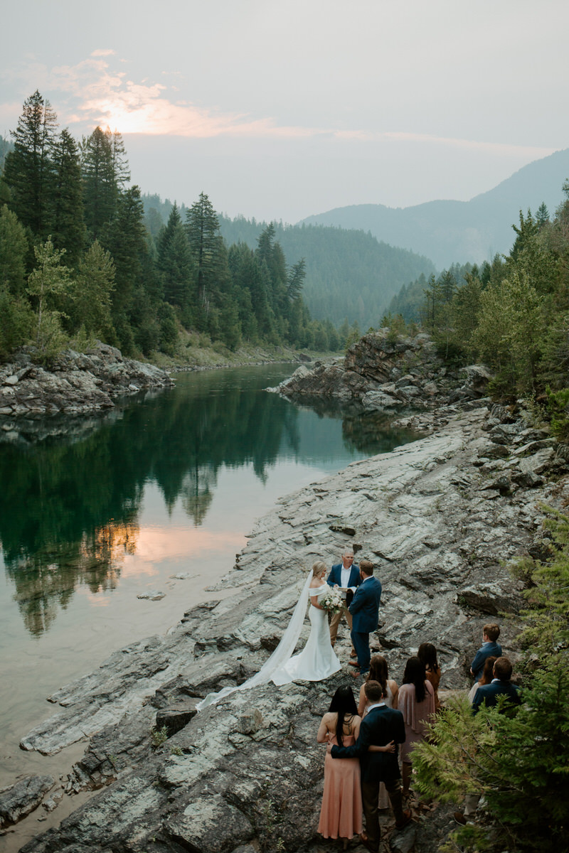 elopement ceremony in montana